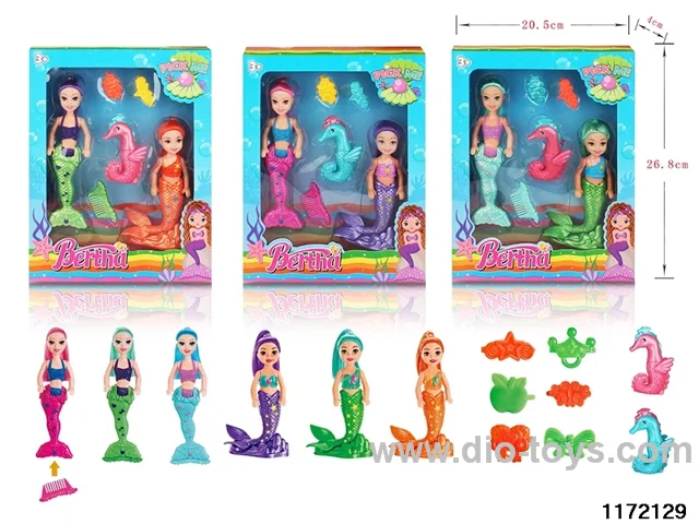 6 inch Mermaid