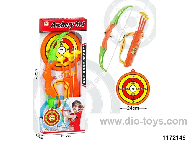 41cm bow with arrows/quiver+targets