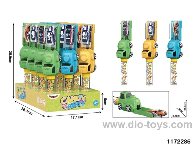 Sugar-filled off-road catapult vehicle