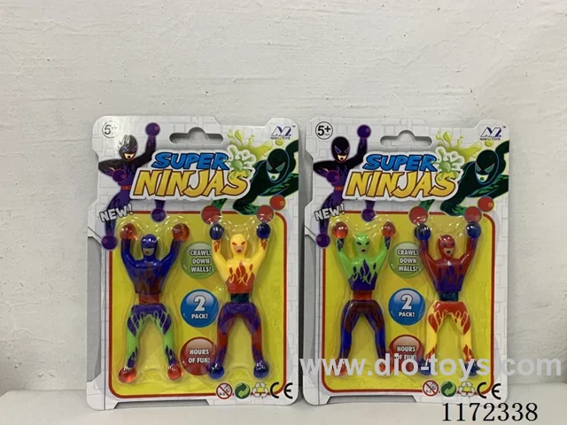 Colorful People Wall Climbing Ninja 2PCS