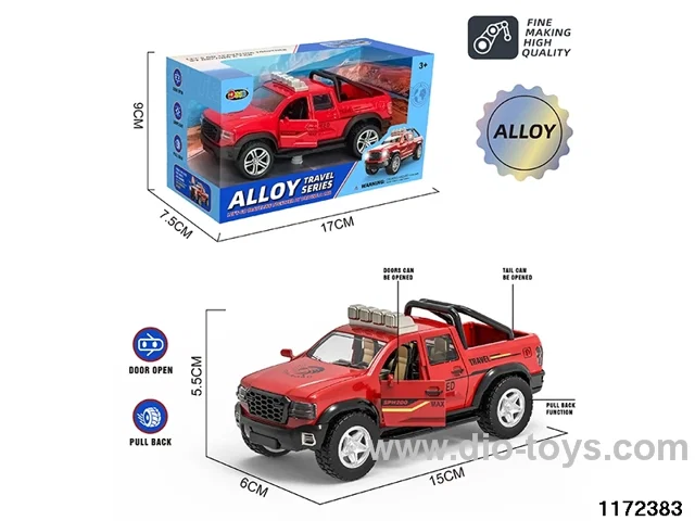 1:32 Alloy pull back car