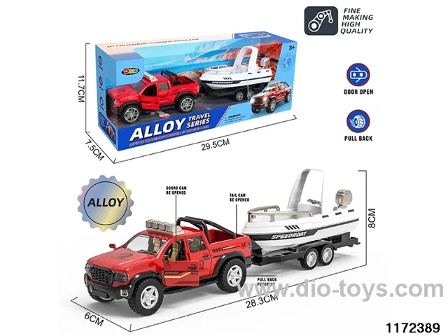 1:32 Alloy pull back car