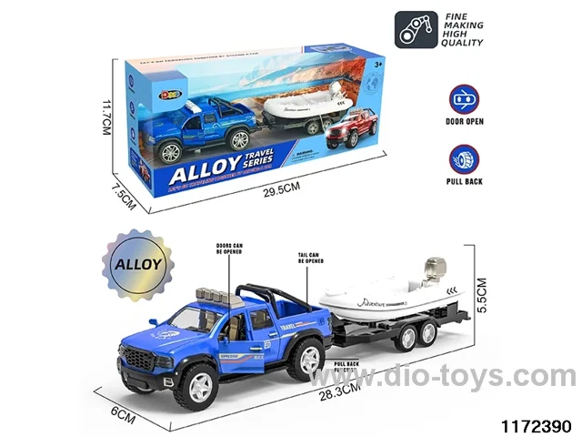 1:32 Alloy pull back car