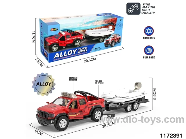 1:32 Alloy pull back car