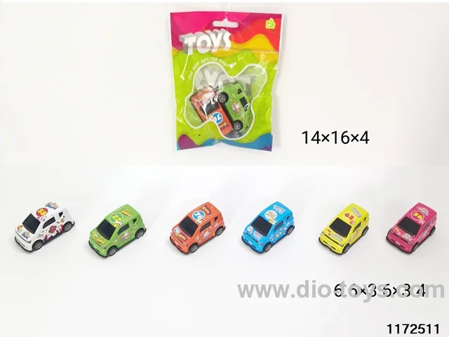 Alloy pull back car Set