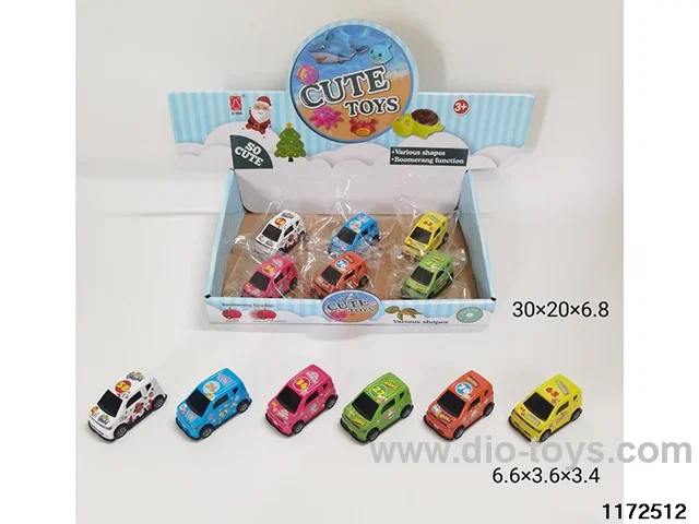 Alloy pull back car Set
