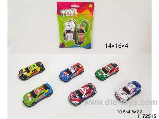 Alloy pull back car Set