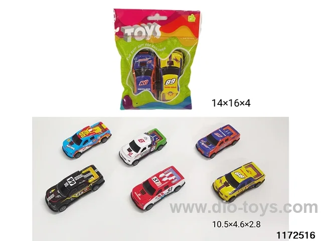 Alloy pull back car Set