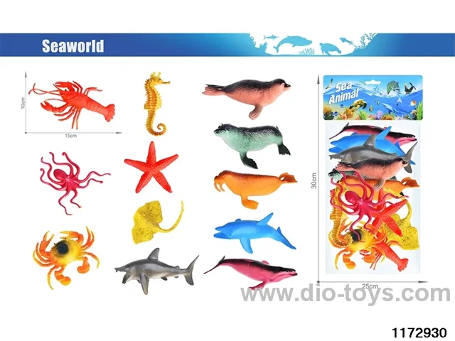 Marine Animal Set（12pcs）