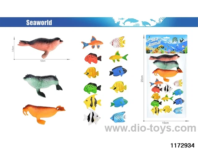 Marine Animal Set（15pcs）