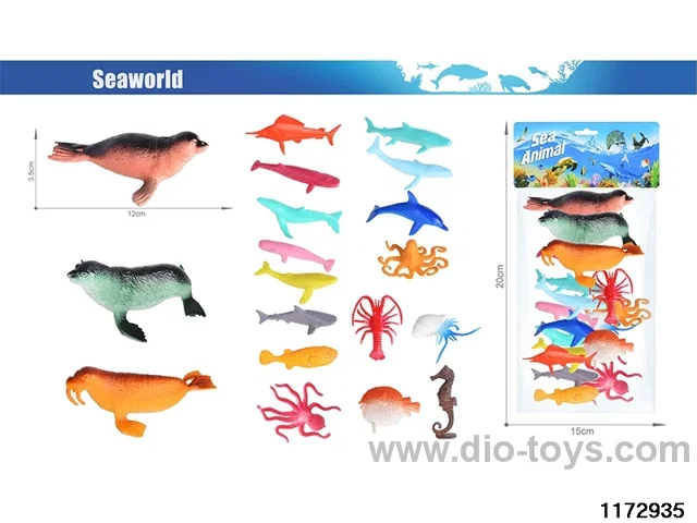 Marine Animal Set（19pcs）