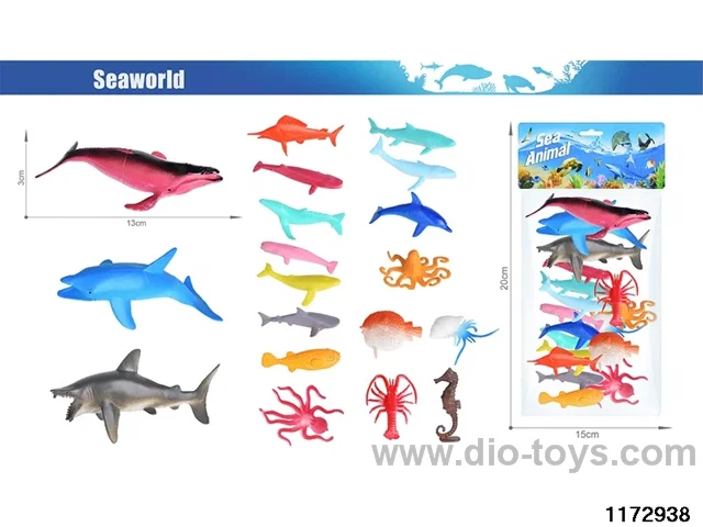 Marine Animal Set（19pcs）