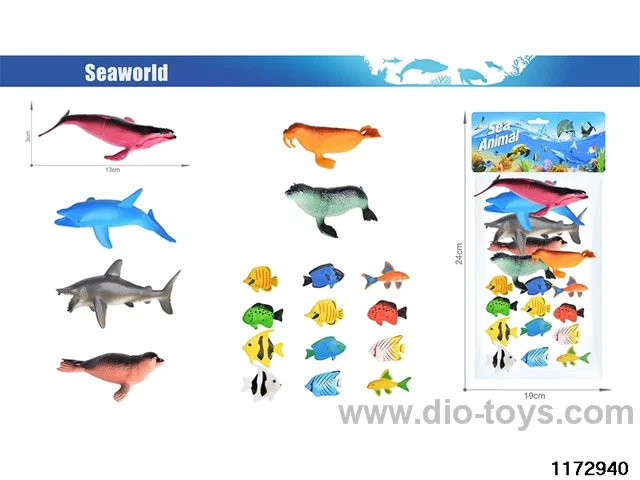 Marine Animal Set（18pcs）