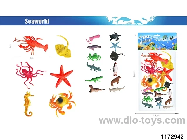 Marine Animal Set（18pcs）