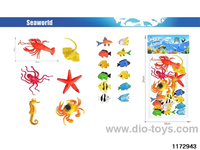 Marine Animal Set（18pcs）