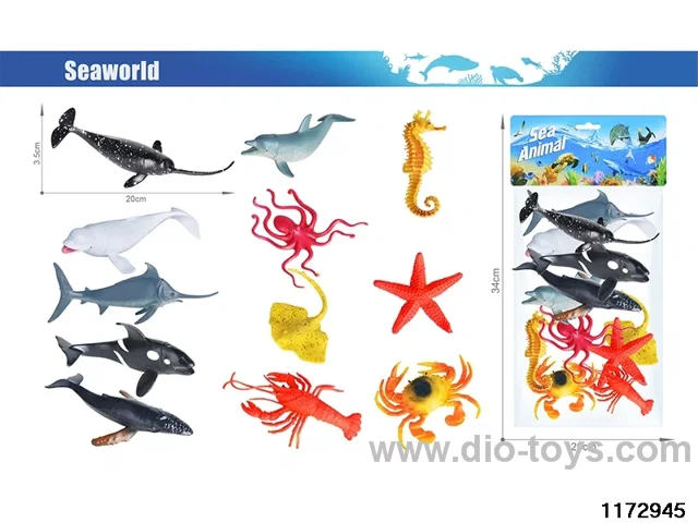 Marine Animal Set（12pcs）