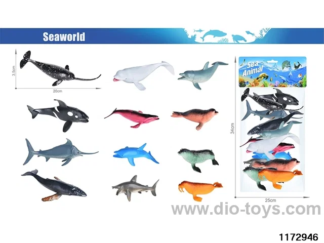 Marine Animal Set（12pcs）
