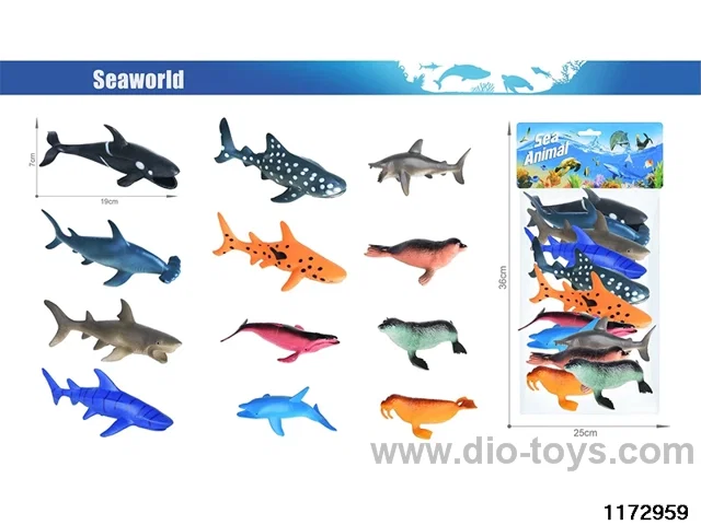 Marine Animal Set（12pcs）