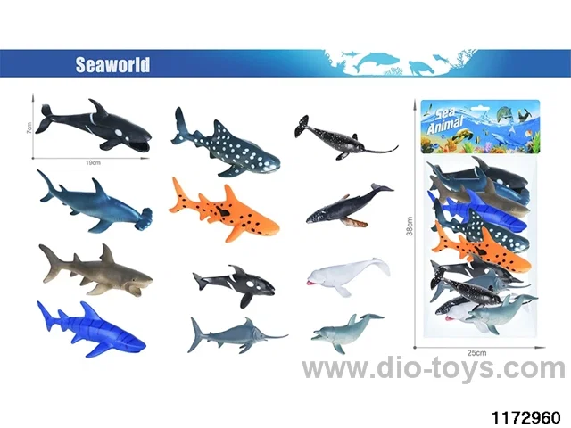 Marine Animal Set（12pcs）
