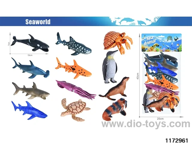 Marine Animal Set（12pcs）