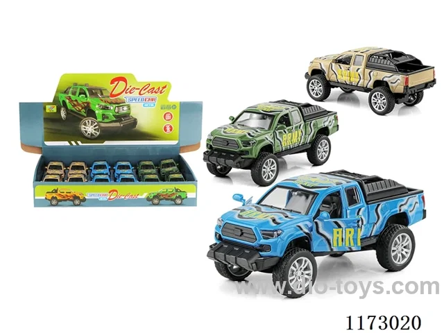 1:32 pull back alloy car 12PCS (openable door)