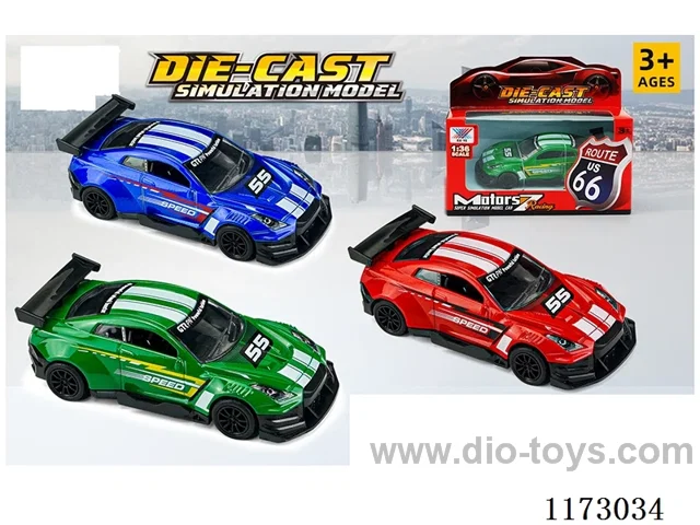 1:36 pull back alloy car 1PCS