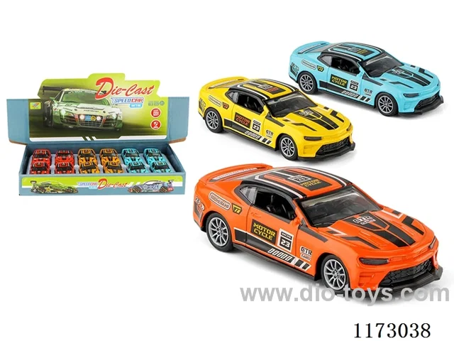 1:36 pull back alloy car 12PCS