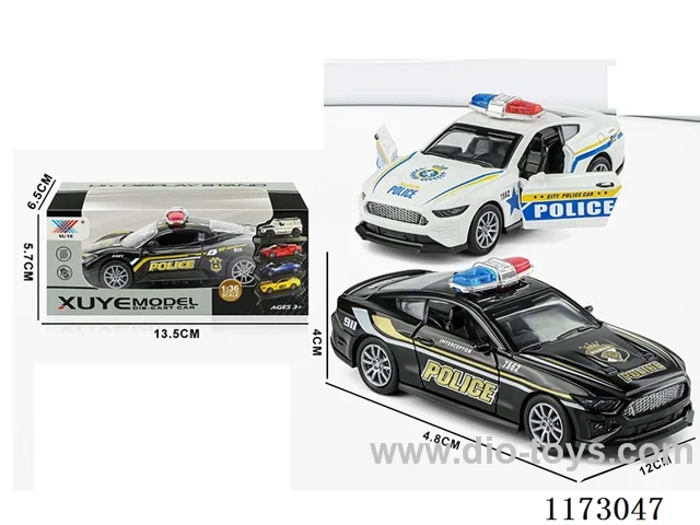 1:36 pull back alloy car 1PCS (openable door)