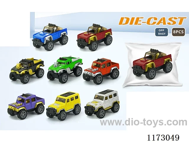 1:64 pull back alloy car 1PCS
