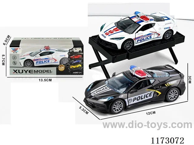 1:36 pull back alloy car 1PCS (openable door)