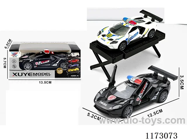 1:36 pull back alloy car 1PCS (openable door)