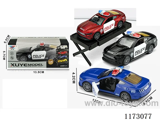 1:36 pull back alloy car 1PCS (openable door)