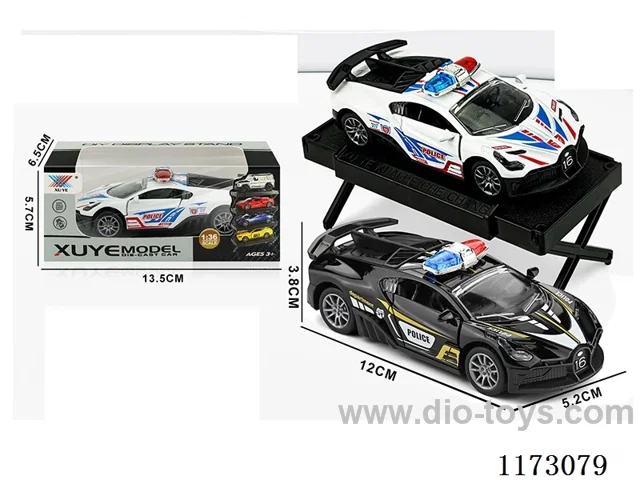 1:36 pull back alloy car 1PCS (openable door)