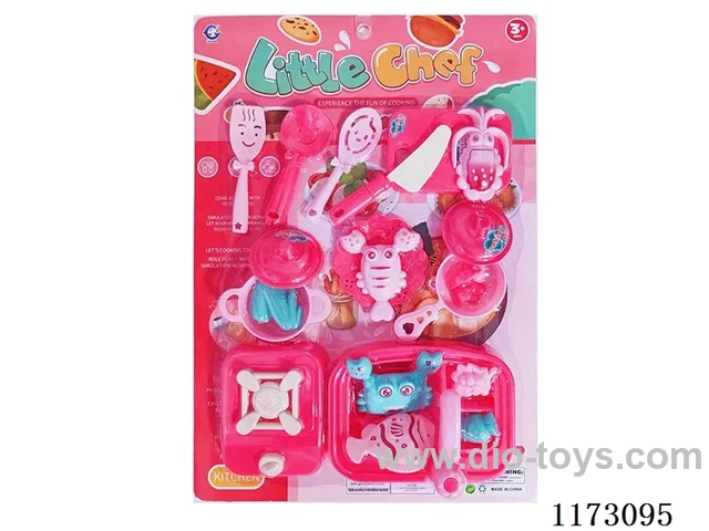 kitchen set 2 colors mixed