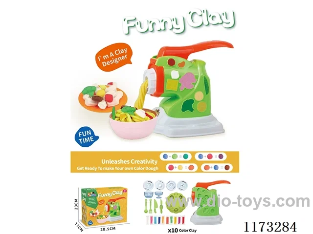 Colored clay set