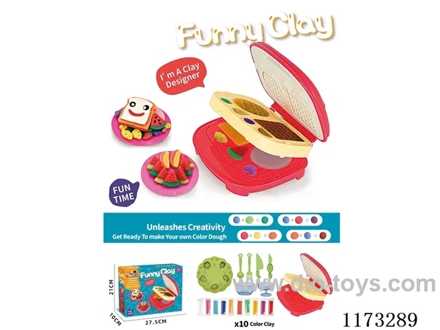 Colored clay set