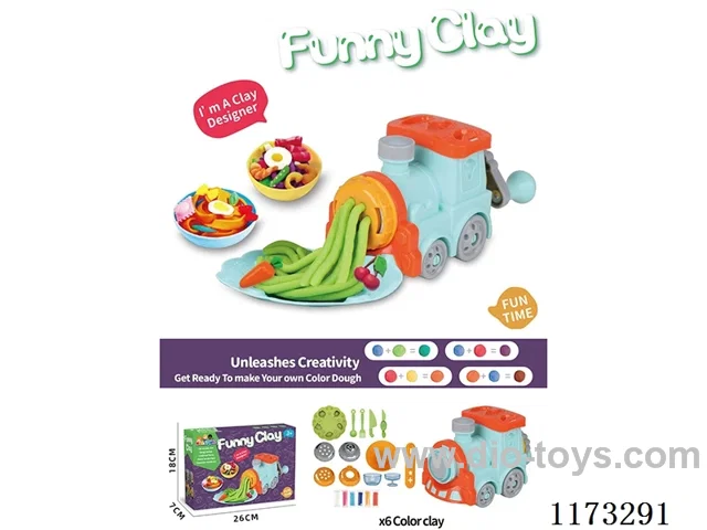 Colored clay set