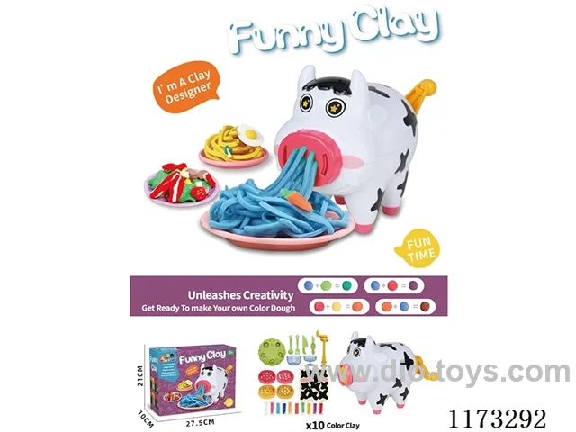 Colored clay set