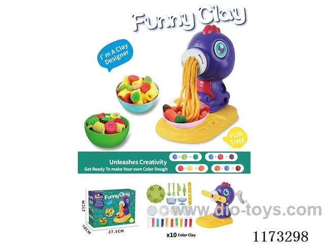 Colored clay set