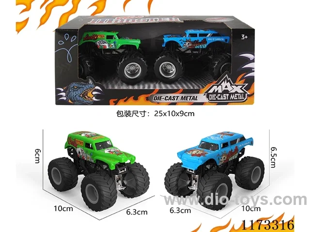 1：16 free wheel alloy car
