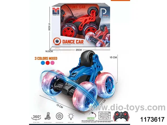 remote stunt car with music