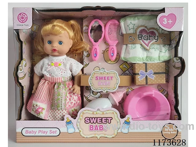 12inch doll with 6IC included 3*AG13