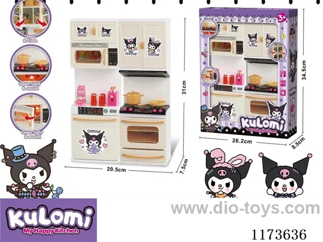 Kitchen Series (Lights & Music Includes 3 AG13 Batteries)