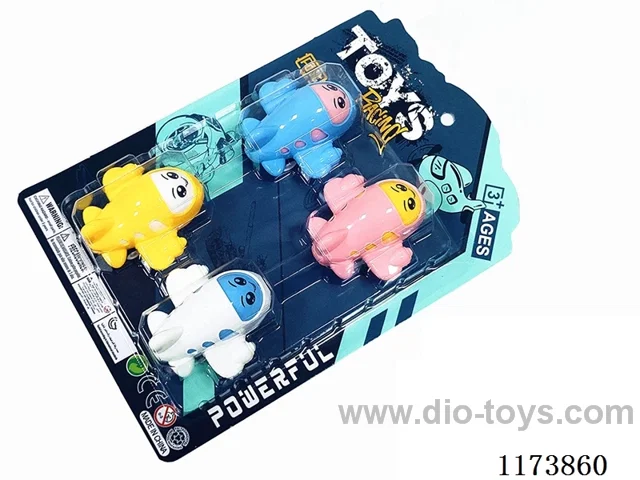 pull back airplane 4PCS