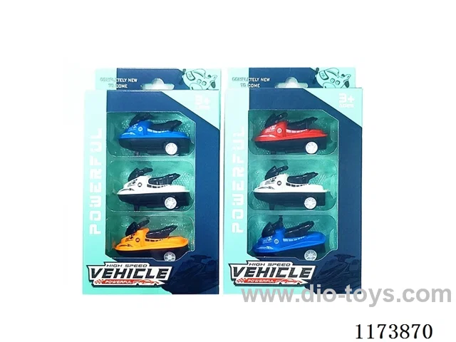 pull back submarines 3PCS
