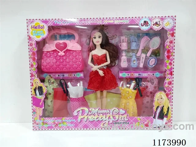 11 inch large foot 9-joint Barbie doll