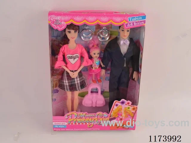 11 inch large foot 9-joint Barbie doll