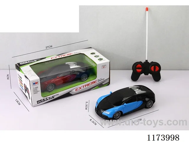 1:20 4ch rc car with light included battery