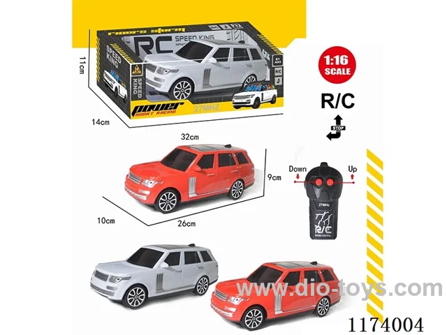 1:16 2ch rc car not included battery 2colors mixed