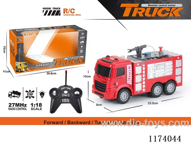 4ch rc fire truck